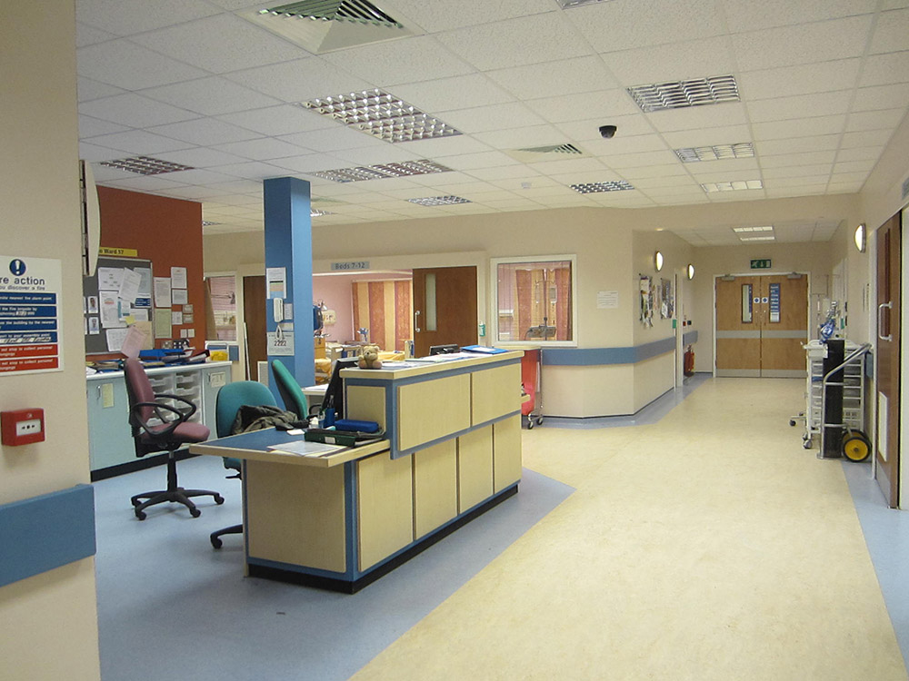 Suspended Ceiling Contractors Leeds – ITV Studio Hospital Set