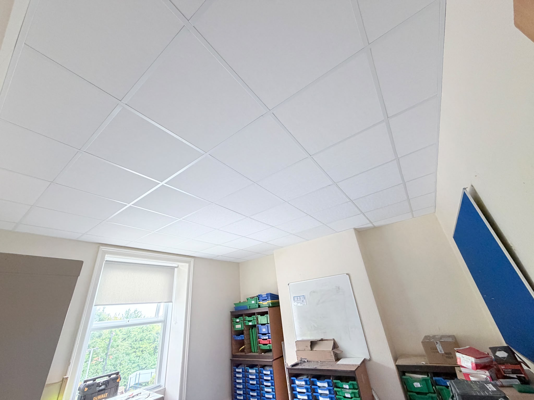 Same-Day Suspended Ceiling Installation Batley High School | JWL Interiors