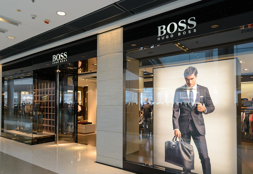 Hugo Boss luxury retail fit-out in Manchester city centre JWL Interiors